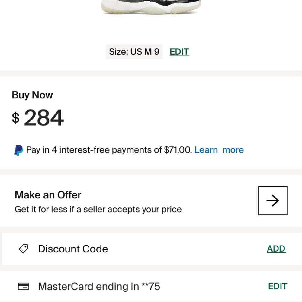 Jordan 11 low “Baron” - Picture 4 of 4
